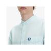 Fred Perry [Originální ústředí] Fred Perry [ostré] Košile ze směsi lněného prádla Děda s límcem R30 Afpm2417763 R30 qzgAfpm2417763 R30