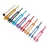 Tuning Fork Set Multicolored Tuning Forks Aluminum Alloy Sensory Tuner Tool with Hammer Activate