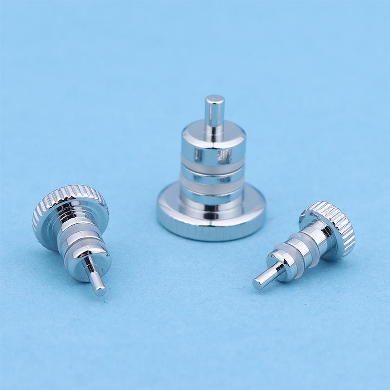 Stal Nierdzewna Zatyczki Przeciwkurzowe do Audio Ochraniacze Portów Dla Gniazd 3,5mm/4,4mm/6,35mm - Pasują do Odtwarzaczy Hi-Fi, DAC-ów, La