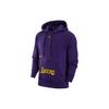 Lakers NBA Sweatshirts Men's Purple Hooded Moderate Regular (Unisex) Sweatshirts DR2422 504
