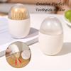 Magnetic Suction Type Toothpick Box Plastic Toothpick Jar Portable Toothpick Dispenser