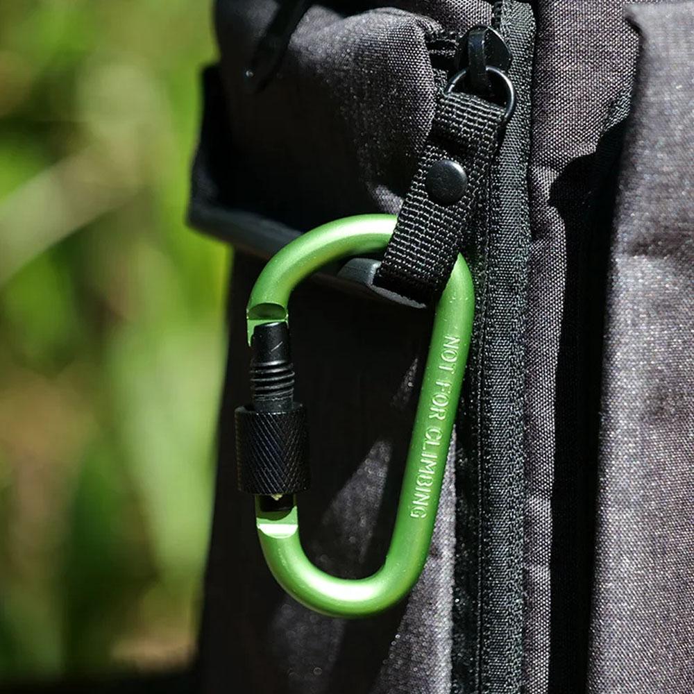 5pcs Aluminium Alloy Carabiner Clip Set Tourist Hooks Fishing Carbin Buckle Caribiner Key Holder Keychain Camping Karabiners
