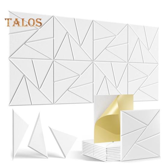 12 buc Panou de perete izolat fonic Autoadeziv absorbant sunet de înaltă densitate Panou de spumă acustică groasă Reducerea zgomotului Placi de decorare a peretelui