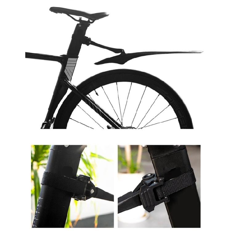 Adjustable Road Bike Mudguard Rear Mudguard Replacement Mountain Bike Mudguard Plastic Bike Mudguard Easy to Installation