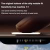 Für iPhone 17 Pro Max Metall-Kamera-Steuerungsknopf Empfindlicher Smart-Control-Aufnahmeknopf Handy-Zubehör