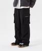 WACKY WILLY Winter Parachute Cargo Pants Black