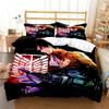 3D Printed Attack On Titan AOT Bedding Set Bedroom Soft Modern Bedspreads Comefortable Duvet Cover Quilt Cover And Pillowcase