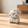 6Pcs Cat Figurine Miniature Diy Decor Lovely Kitten Ornament Home Desk Car Dashboard Micro Landscape Mini Crafts Decoration