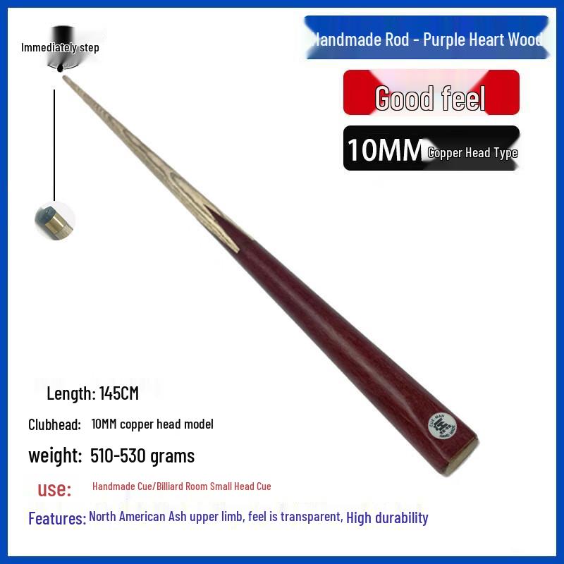 Handcrafted Multi-Game Billiard Cue