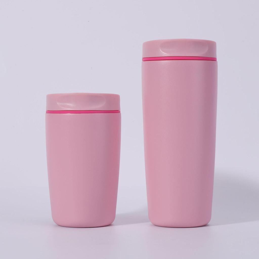 Kreativer 304 Edelstahl Isolierter Reisebecher - Tragbarer Kaffeebecher für Studenten, Büro, Outdoor- und Geschäftseinsatz.