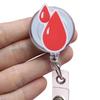 1PCS Nurse Work Card Holders Retractable Badge Reels Cute Cartoon Badge Reels Doctor ID/IC Card Holder Hospital Supplies