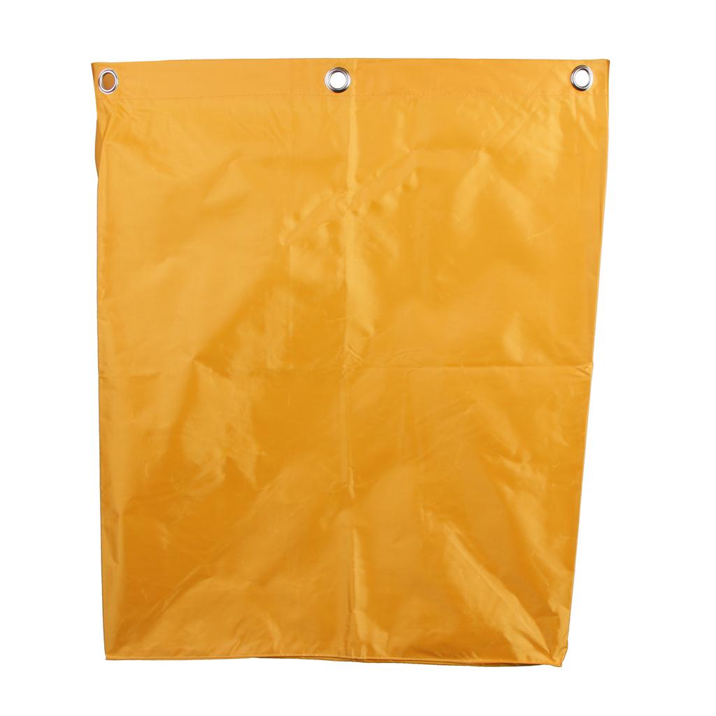 X Shape Linen Truck Bag Reinforced Oxford Cloth Cleaning Cart Spare Bag for Housekeeping Restaurant Laundry Hampers