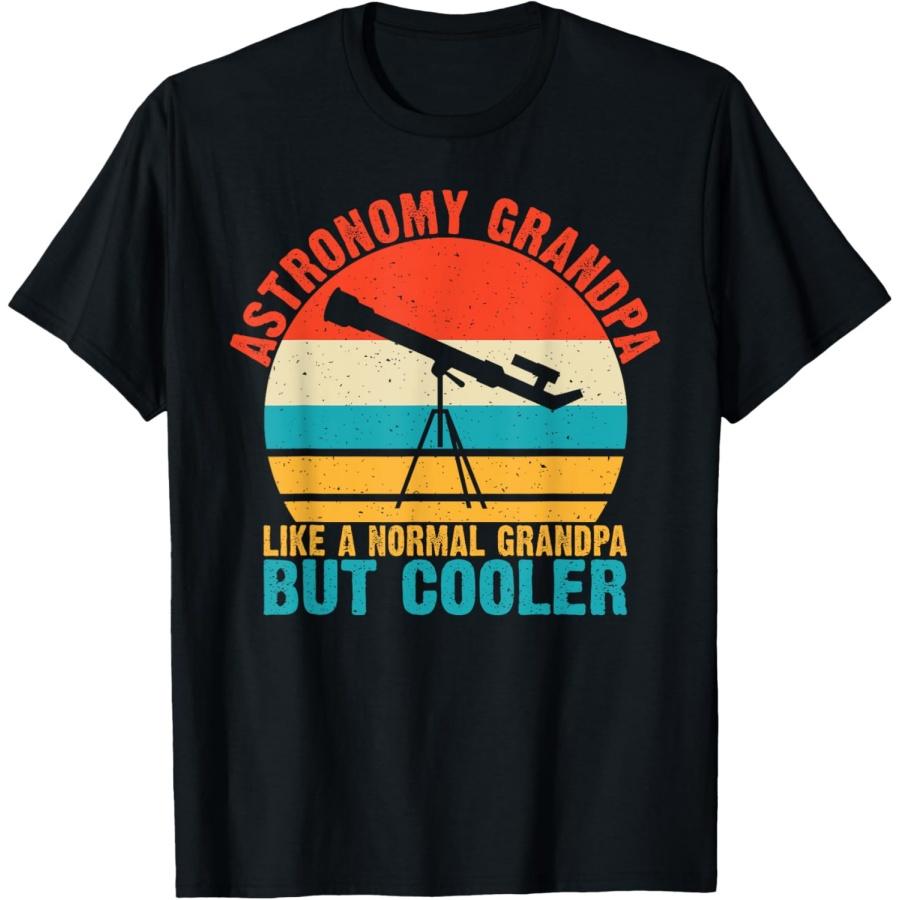 

Astronomy Grandpa like a normal Grandpa but cooler Astronomy T-Shirt XXXXXL чорний