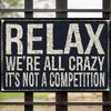 Vintage Metal Wall Art Decor Zen Attractive Durable Living Room Poster