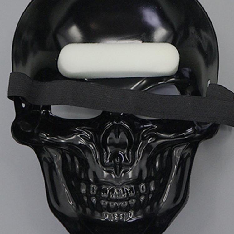 Retro Inspired Skull Warriored Mask For Halloween Costumes Cosplay And Horror Movie Props Breathable Comfortable Fit