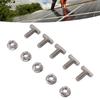 20set High Tensile Strength T Bolts Stainless Steel M8 Hammer Head Screws  Greenhouse