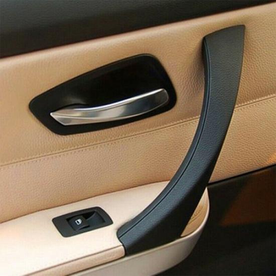 Right Panel Inner Door Trim Handle Outer Fit 2004-12 E90/E91/E92 Cover Sedan BMW