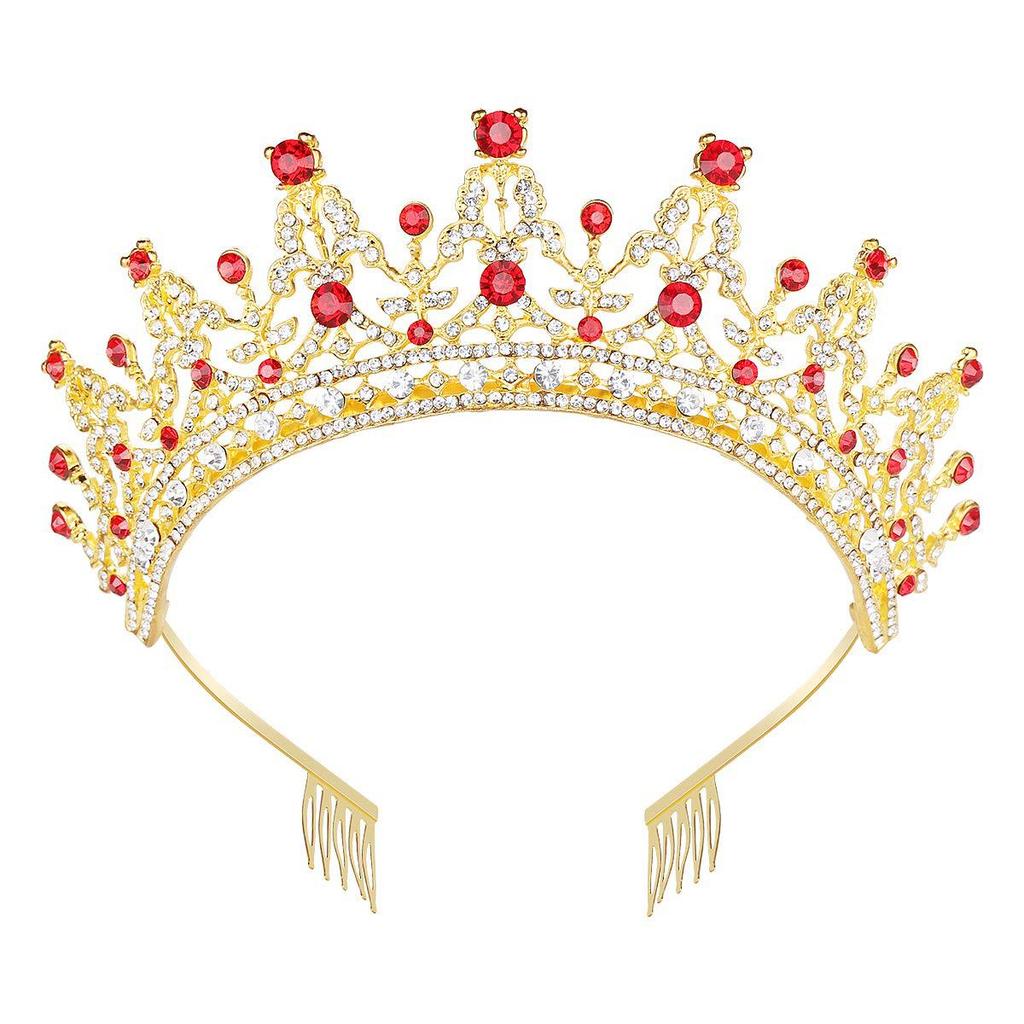 Europa und die Vereinigten Staaten voller Diamantkronen, Brautkopfbedeckungen, Hochzeitsstirnbänder, Haarschmuck für Studio-Tanzpartys, Kronen und große Kronen