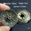 Lotus Alloy Multi-Hole Incense Holder and Burner Tray - Ornamental Incense Diffuser for Sticks
