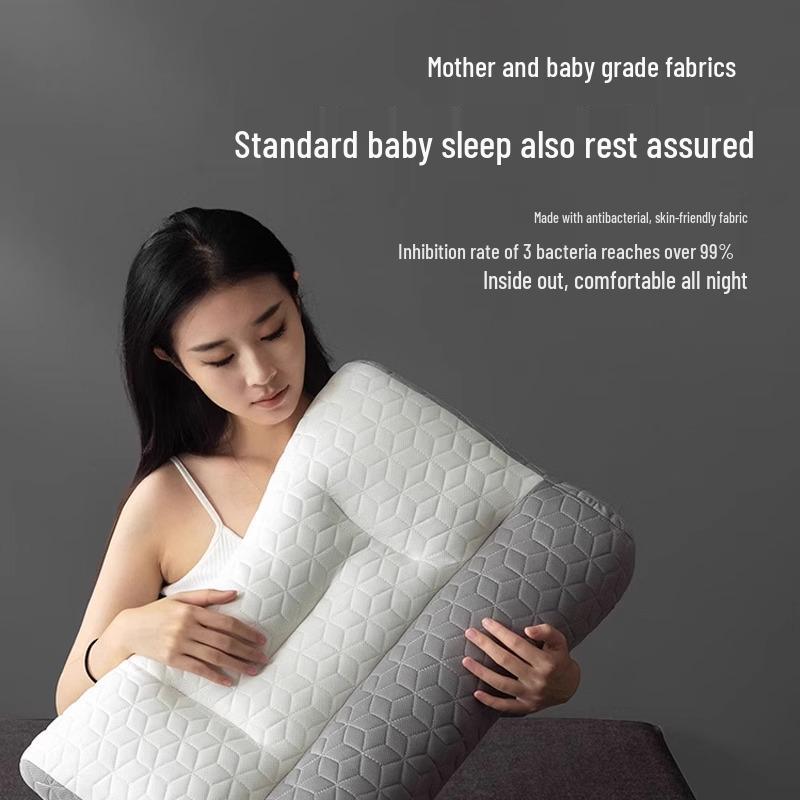 Cervical Spine Support Sleep Pillow for Home & Dormitory