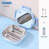 Korean Style 304 Stainless Steel Insulated Lunch Box for Men, Women, Students, and Office Workers