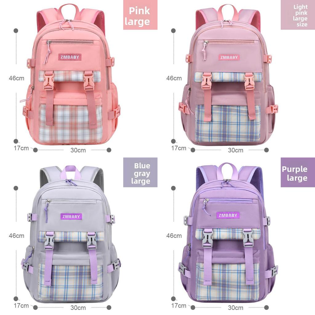 Sesame Baby Kids School Backpack With Breathable Nylon For Elementary Students