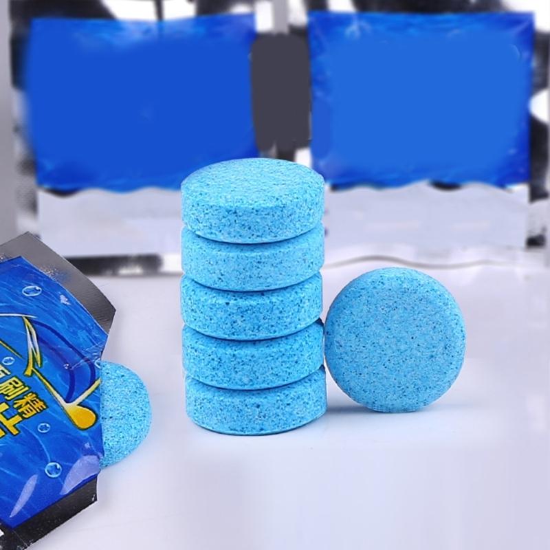 Powerful Windshield Cleaning Tablets Long Lasting Auto Glass Washer Winter Windshield Washer Antifreeze for Clear View