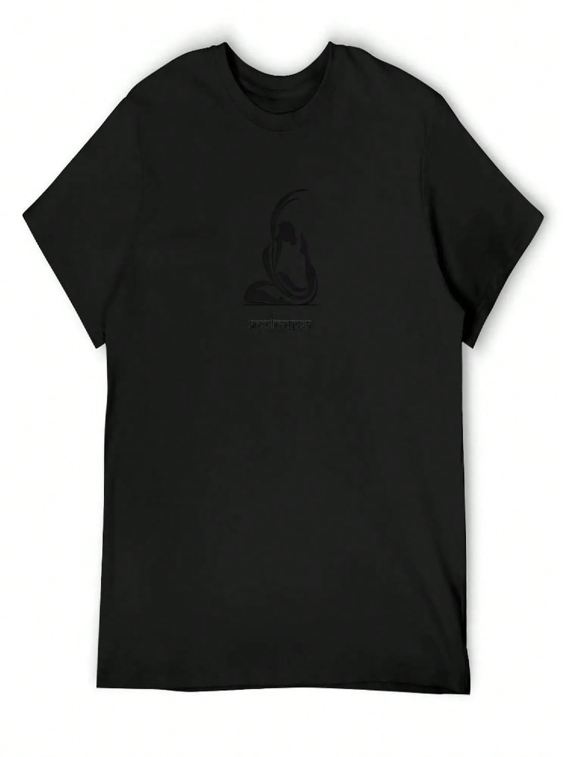 Abstract Yoga Elegance T-Shirt Topping Graphics Baggy Shirts Anime T Shirts unisexs White T Shirts S разноцветный