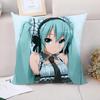 Body Pillow Cover  M-Miku Cushion Covers for Bed Pillows Car Decoration Sofa Cushions Decorative Pillowcase Fall Decor Home