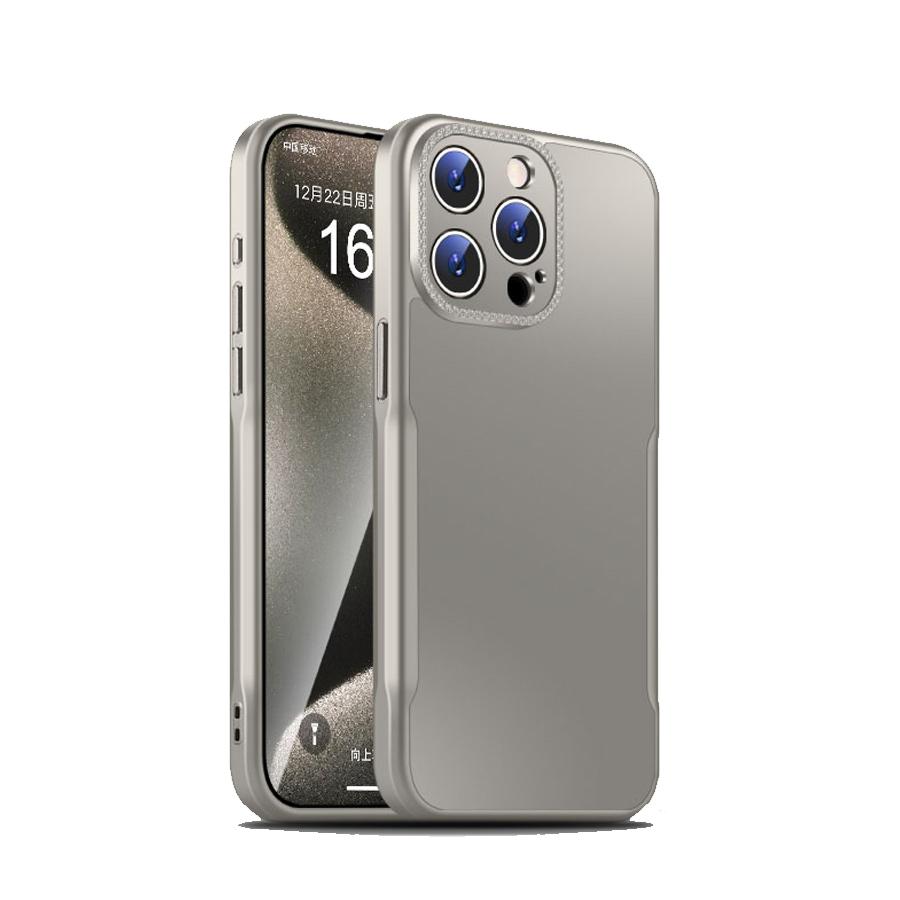 Ultra Thin Curved Edge Blade Frosted Phone Case for iPhone 16 15 14 13 12 11 Pro Max 16 Plus 15 Pro 14 Pro Max Small Waist Design Shockproof Cover