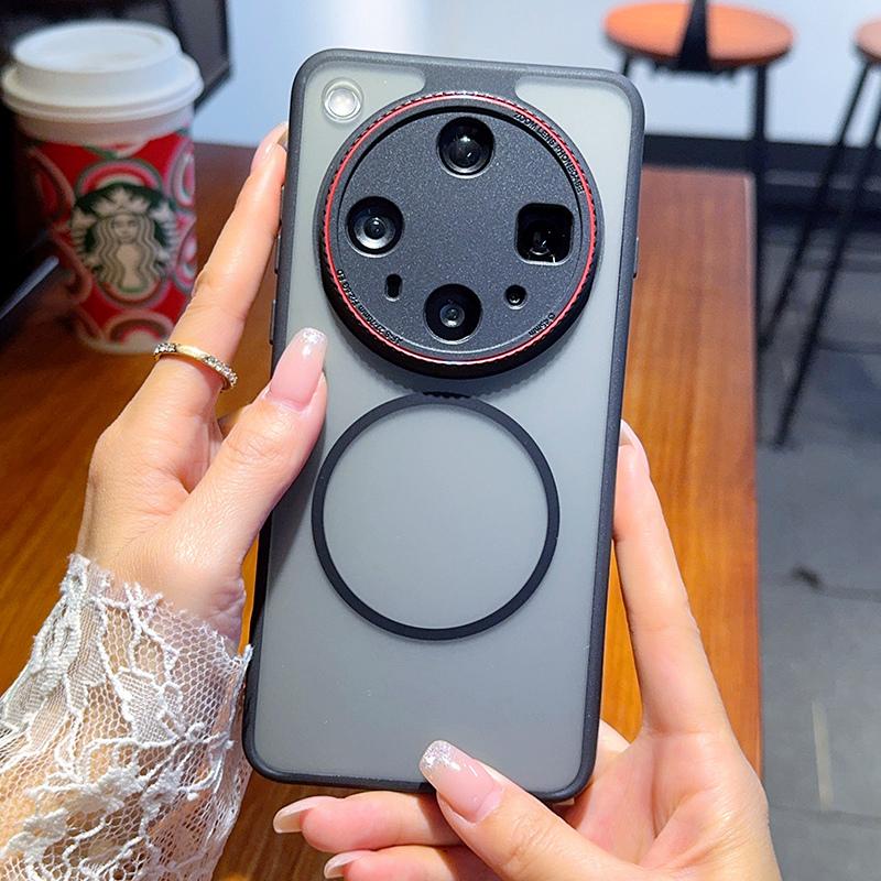 For Oppo Find X8 Ultra 5G Case Compatible with MagSafe TPU+PC Matte Phone Back Cover