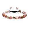 Leisure and Fashion Series Hand Chain Natural Stone Jade Mix and Match Weaving Bracelet Ornaments Gift