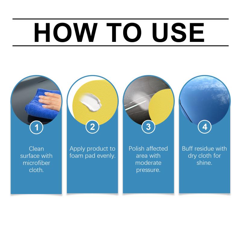 Car Scratch Remover Paint Care Tools Auto Body Grinding Compound Anti Scratch Wax Renovation Cleaning Brightening Repair Cream
