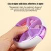 Portable Pill Box Weekly Rotating Split Fruit Points Drug Carry With You Mini Medicine Boxs Medicine Travel Pillbox