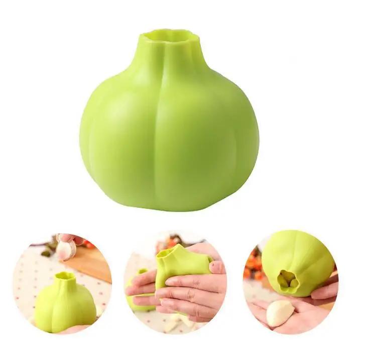 Garlic peeler creative kitchen silicone soft garlic peeler garlic peeling tool simple and convenient kitchen gadgets