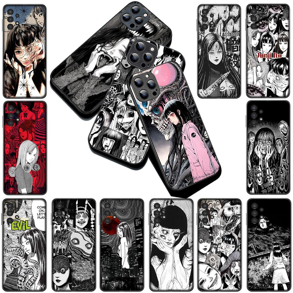 Phone Cover for Samsung Galaxy S22 S21 S20 FE Ultra Plus A07 A17 A15 A16 A25 A57 A37 Case Comics Junjis Tomie Ito Collection