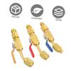 SUPVOX 3pcs Ball Valve Air Hose Vacuum Para Kit Leak Detector Spark Air
