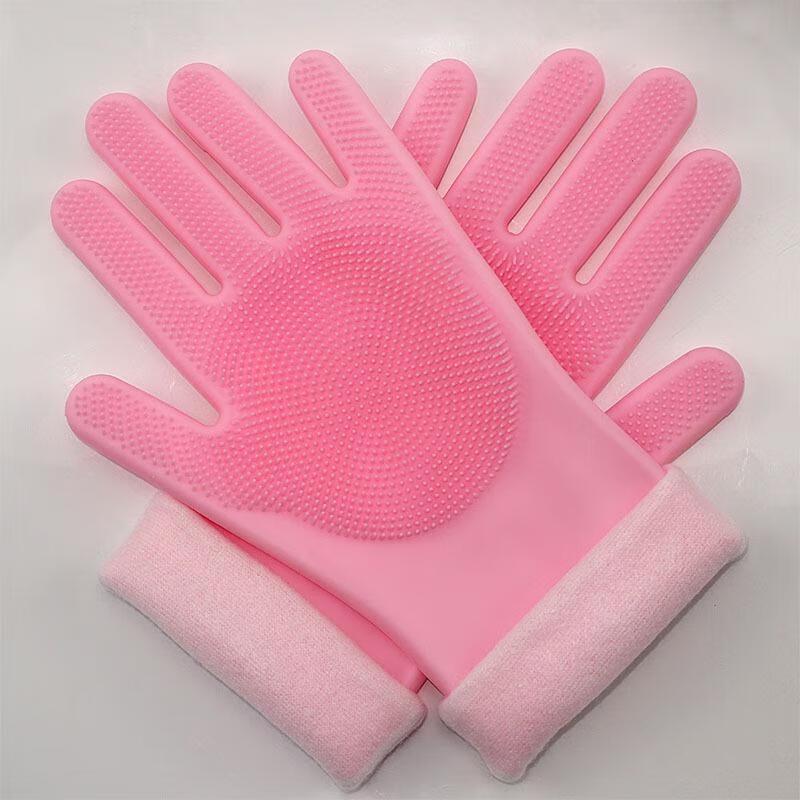 JINGRUIXIANG Pet Silicone Grooming Glove