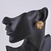 CHANEL Earring Plated Gold/Fake pearl 22.6g Women Used