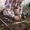 Handheld Stainless Steel Root Rake Mini Gardening Rake Garden Utensils Bonsai Tweezers  Loosen Soil