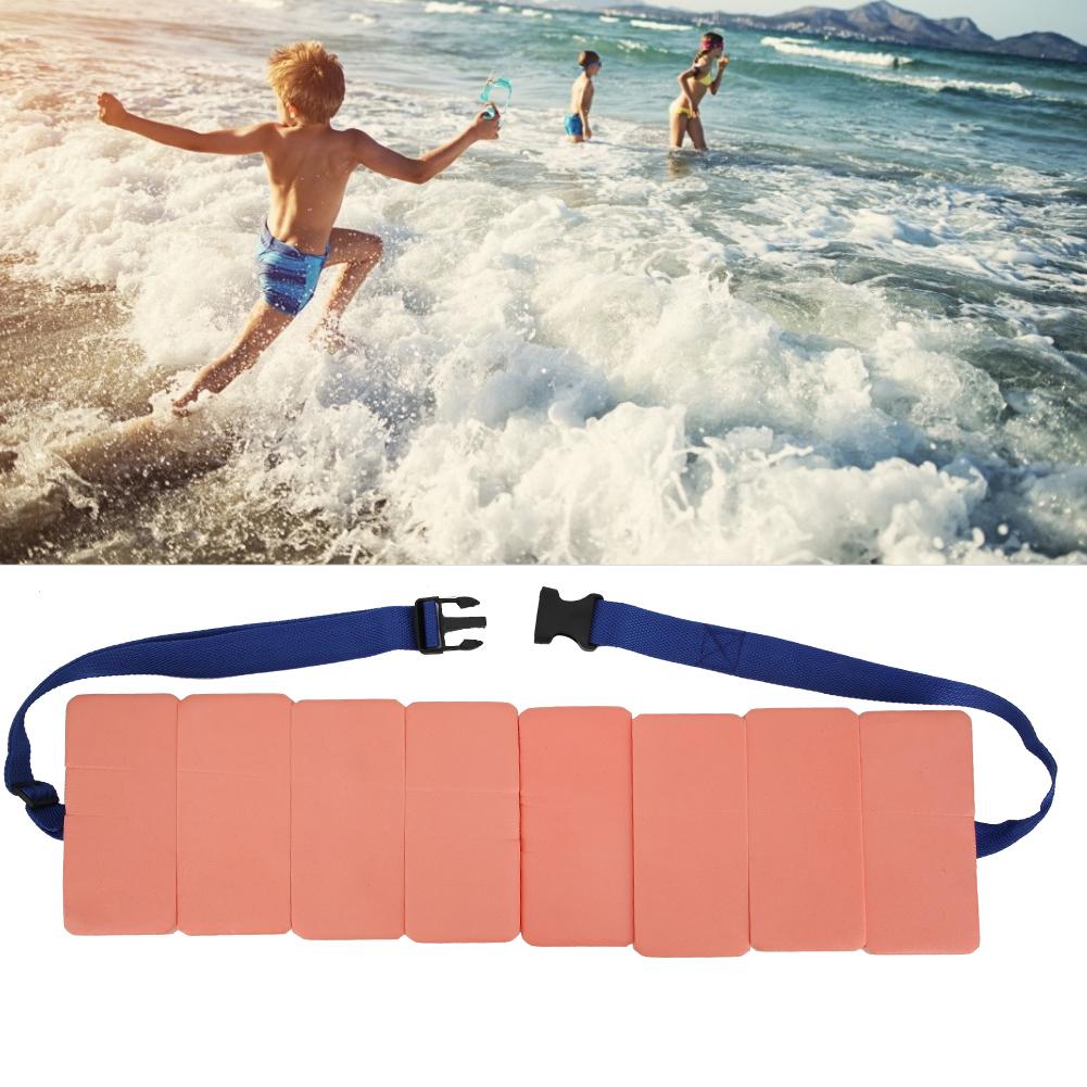 Swimming Waist Belt EVA Adjustable Floating Belt Training Equipment for Children8 Block
