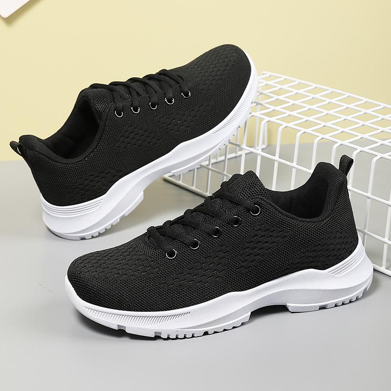 Spring/Autumn Men's Boat Shoes Sports Casual Shoes Women's Shoes Mother Shoes Walking Elderly Shoes Breathable Mesh Shoes