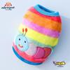 Cozy Cartoon Puppy Flannel Cat & Dog Vest - Warm Teacup Doggy Clothes for Small Pets