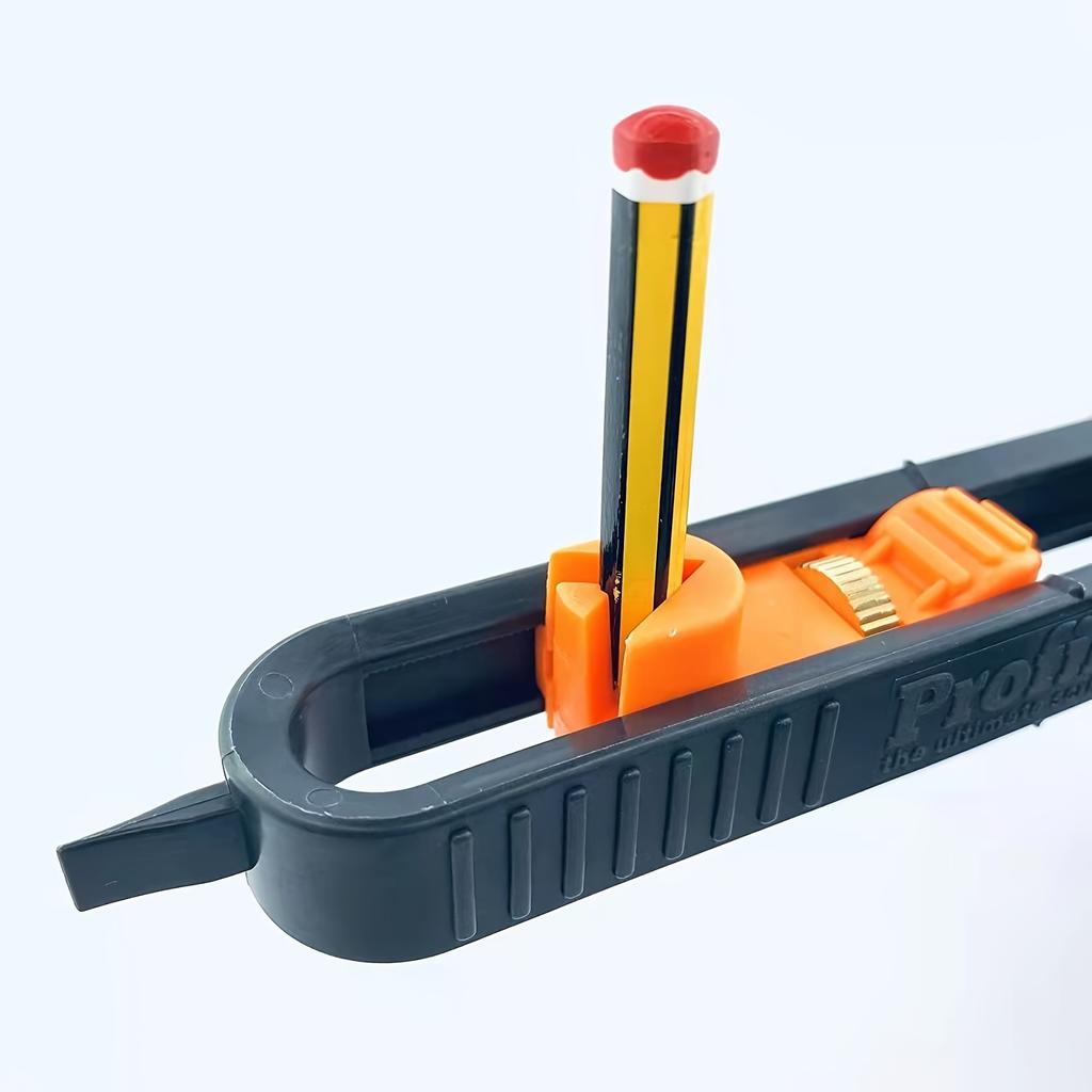 Accurate Woodworking Measurement Tool Set - Profile Scribing Ruler With Lock & Adjustable Irregularity Radian!