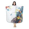 Print Hairdressing Feather Cape For Adult With Antistain Oilresistant Technology