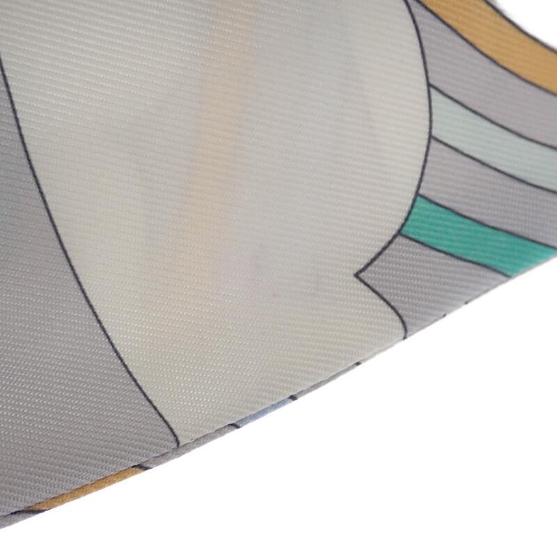 HERMES   scarf Multi/gray silk Women