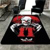 Horror Evil Clown Rug Floor Mat for Living Room or Bedroom Soft and Comfortable Carpet a Gift for Birthday and Holiday.SFF0917383