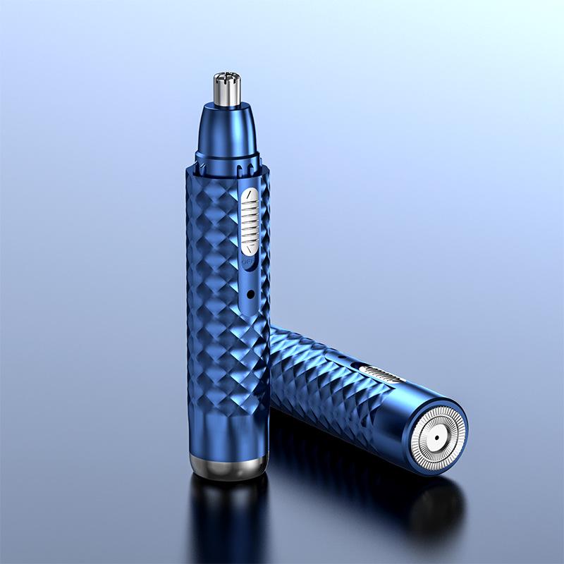 

Новый аккумуляторный электрический триммер для удаления волос в носу и бритва 2 в 1 для мужчин и женщин YD-116 [Nose Trimmer + Shaver Head]