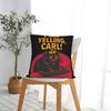 I Am Yelling Carl Donut Cat Meme Pillow Cover Square Cushion Cover Morden Pillow Case For Sofa Bedroom Home Decor