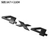 3D Metal 4X4 Limited Car Styling Tailgate Emblem Rear Boot Trunk Badge Sticker For Jeep Compass Wrangler Renegade Grand Cherokee AMO1